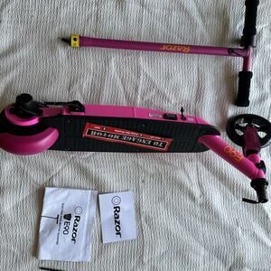 READ!Razor Black E90 Electric Scooter Kids Age 8+ Power Core High-TorqueHubMotor